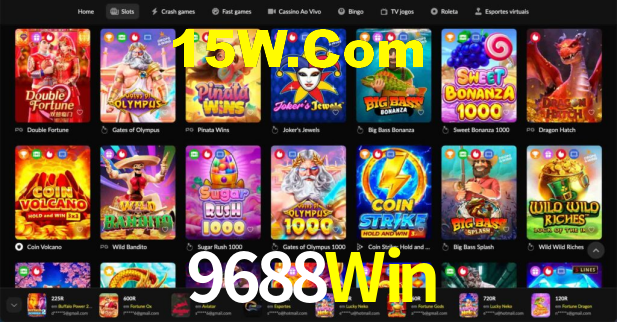 9688Win: A Experiência de Casino com Jogos de Mesa ao Vivo